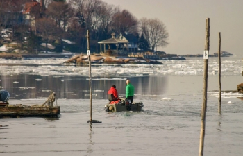 Greenwave.org trains kelp farmers in a technique called Restorative Ocean Farming. 