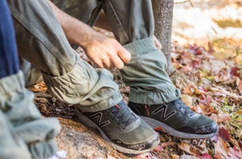 Velcro gaiters by No Fly Zone brand of DogNotGone.com